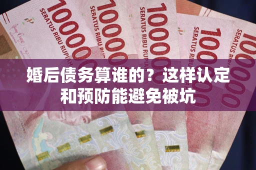 北京婚后债务算谁的？这样认定和预防能避免被坑