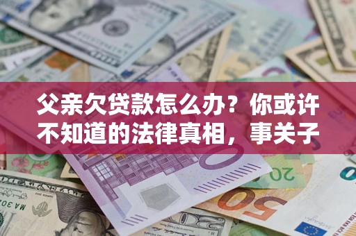 北京父亲欠贷款怎么办？你或许不知道的法律真相，事关子女未来