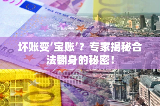 北京坏账变‘宝账’？专家揭秘合法翻身的秘密！